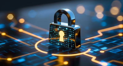 Cadenas numérique illuminé