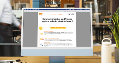 une fiche de synthèse sur un écran d'ordinateur